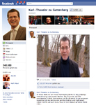Guttenberg richtet sich mit Videobotschaft an Facebook-Fans