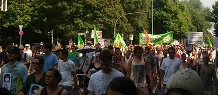 Demonstration "#stopwatchingus" am 27. Juli 2013 in Berlin